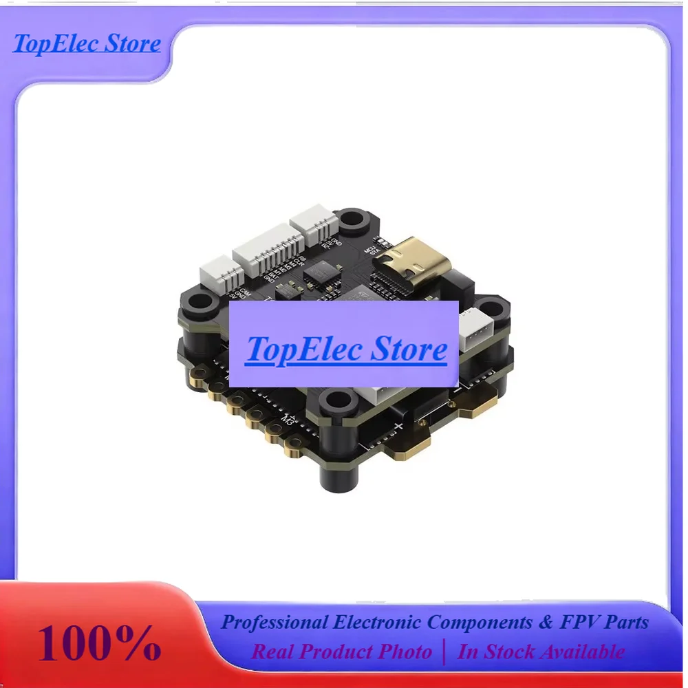 TopessGEPRC TAKER H743 BT 32Bit 50A Dual Gyro Stack Flight Controller 4IN1 ESC For RC FPV Racing Drone DIY Build Kit
