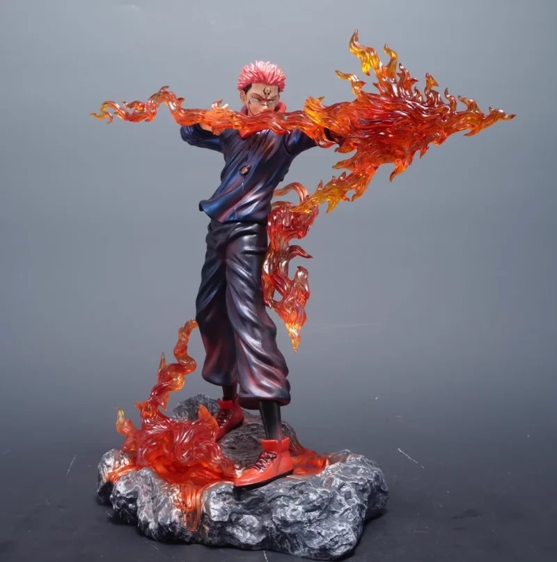 

New Spot Curse King Two Nuo Giant Knotweed Youren Hand-Made Secondary Animation Around The Desktop Ornaments Trend Statue Gift