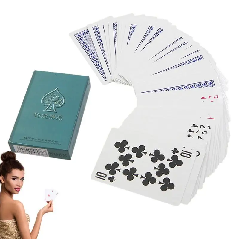 52Pc Magic Poker Cards For Party Entertaining Magic Toys And Table Games Props Stage Shows Fishing Magic Playing Cards