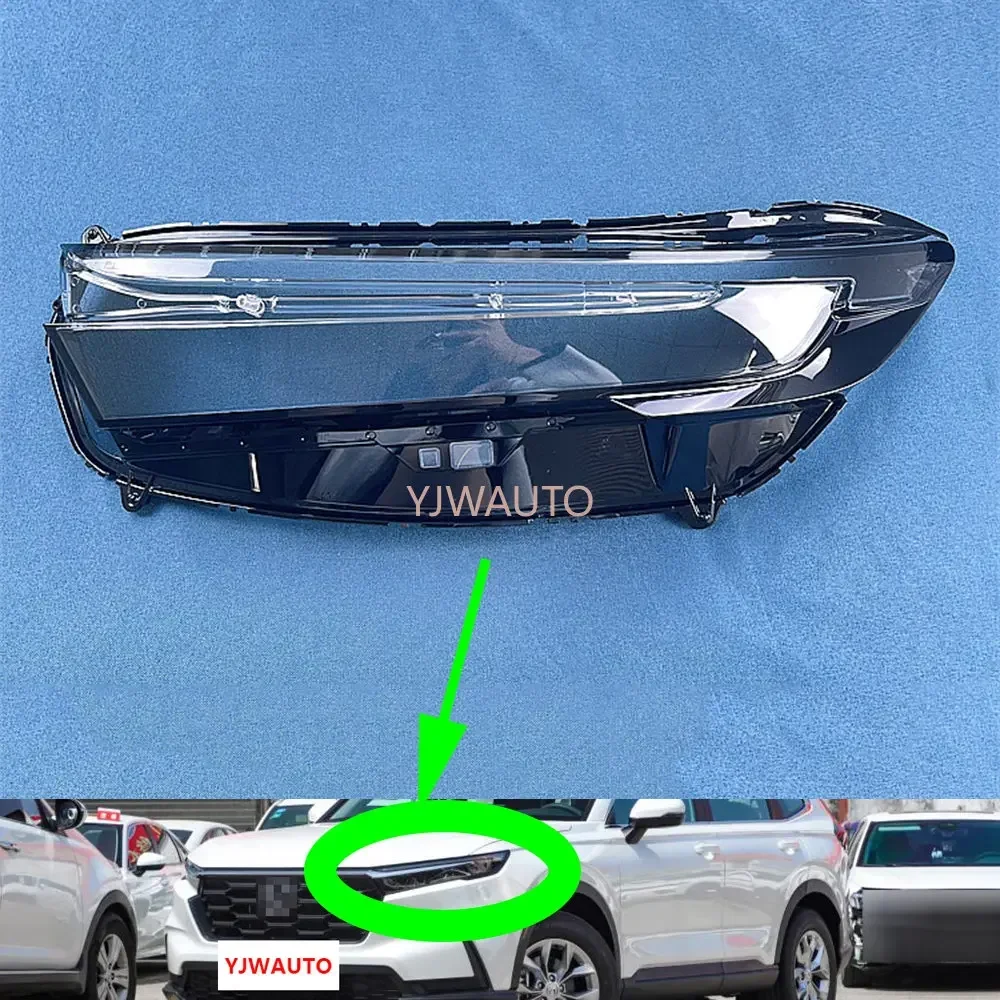 For Honda CRV 2023 Headlight Lens Car Headlamp Cover Glass Replacement Front Lamp Lampshade Auto Shell