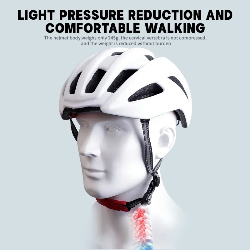 X-TIGER Bicycle Helmet Man Women Mountain Bike Helmet LED Light Cycling Helmets For Riding Cycling Sports Skateboard Scooter