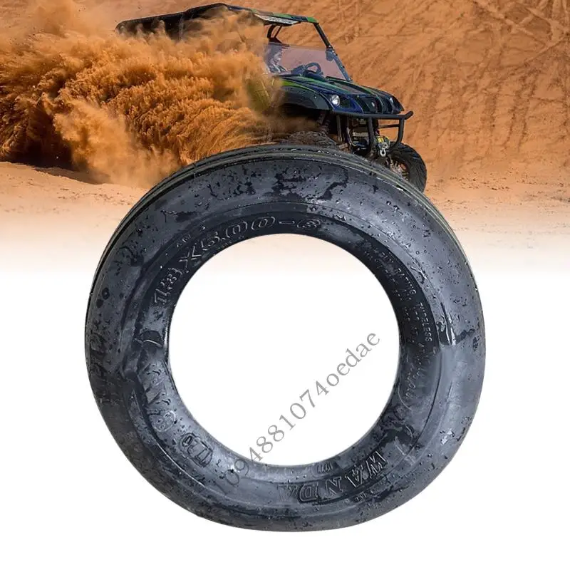 0xxc 13x6.50 6 atv utv mountain مع قبضة معززة وخطة مقاومة للثقب للسيارات على الطريق بعيدا #4