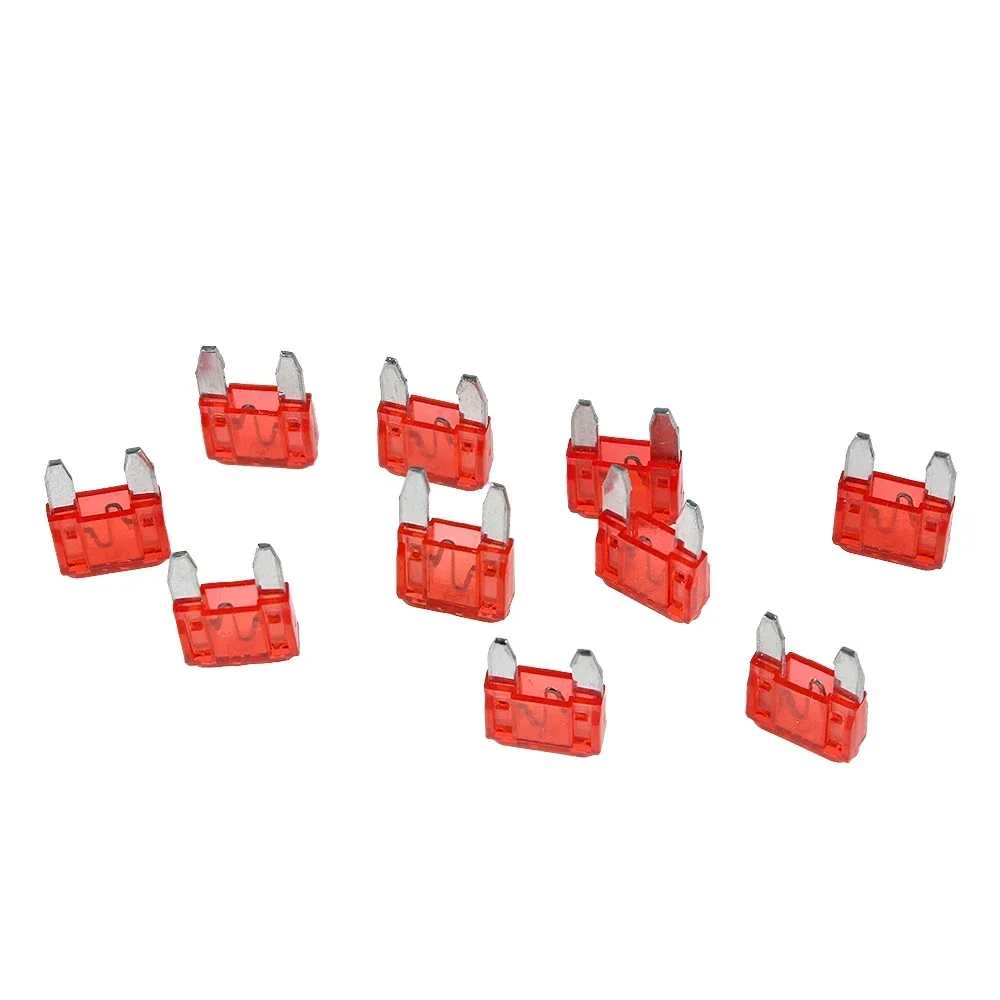 10/20pcs small Car Fuse  with Clap 16.5x11MM Insert Car 5A 7.5A 10A 15A 20A 30A 35A 40A Fuse Accessories Random Color
