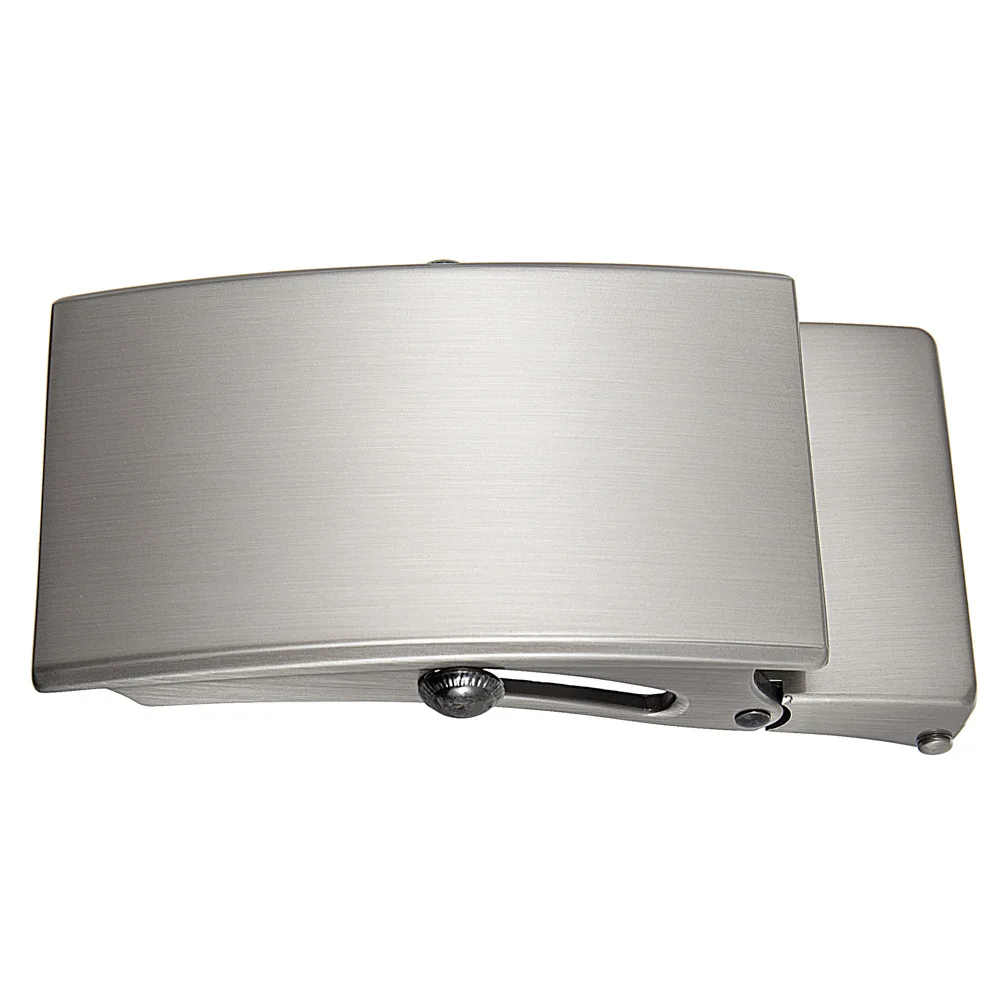 جديد الرجال الأسطوانة سبائك الزنك مشبك كلاسيكي بلون حزام الملحقات بسيطة تنوعا حزام مشبك 3.5 سنتيمتر