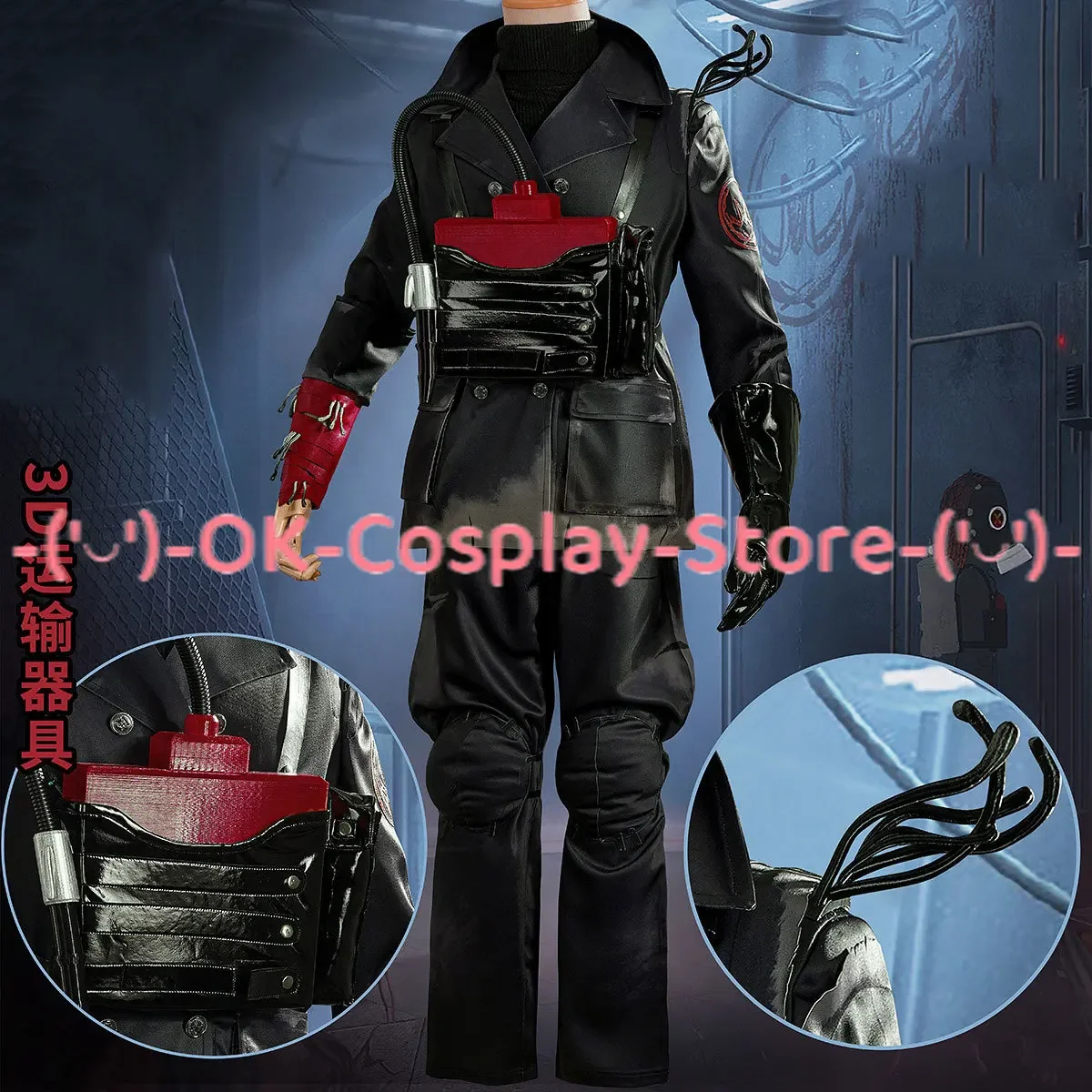 Game Identity V Professor Luchino Diruse Cosplay Costume Fancy Party Suit Halloween Carnival Uniforms Anime Clothing Custom Made