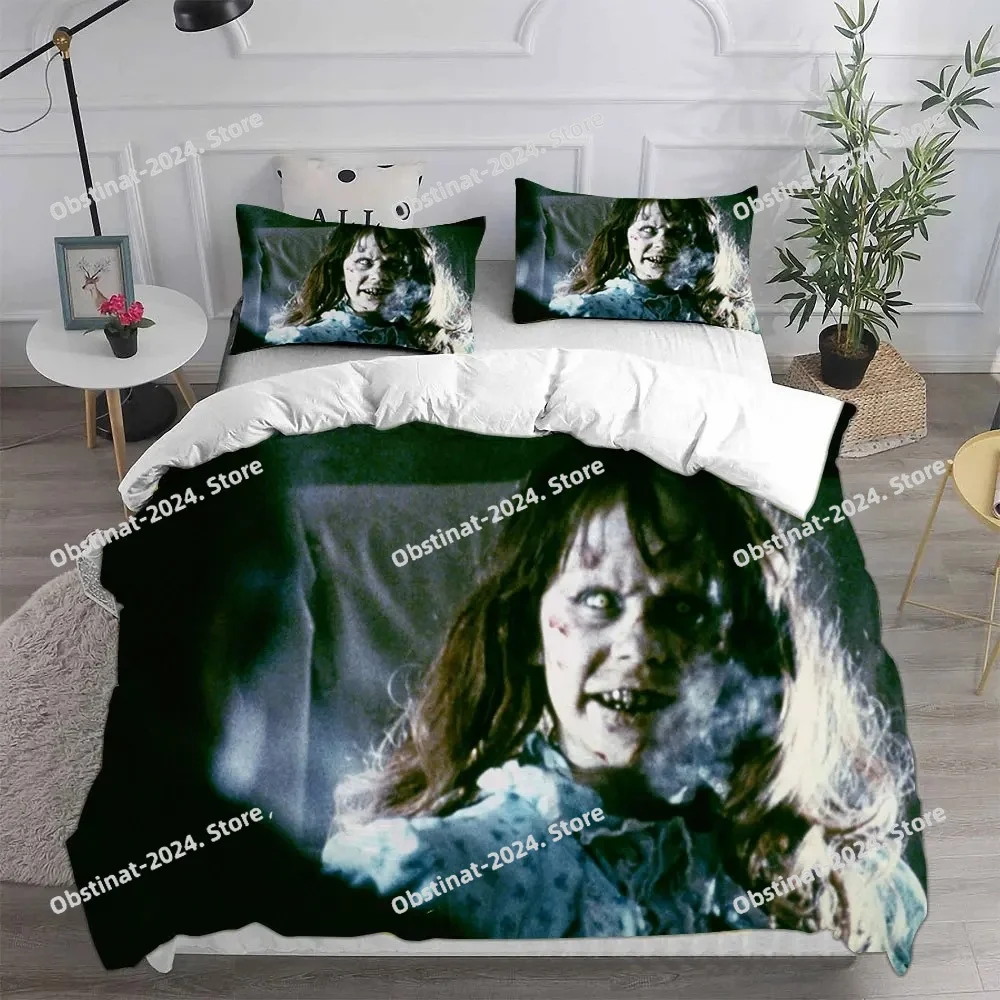 

The Exorcist (1973) Bedding Sets Comforter Quilt Bed Cover Duvet Cover Pillow Case 3 Pieces Sets Kids Adult Size