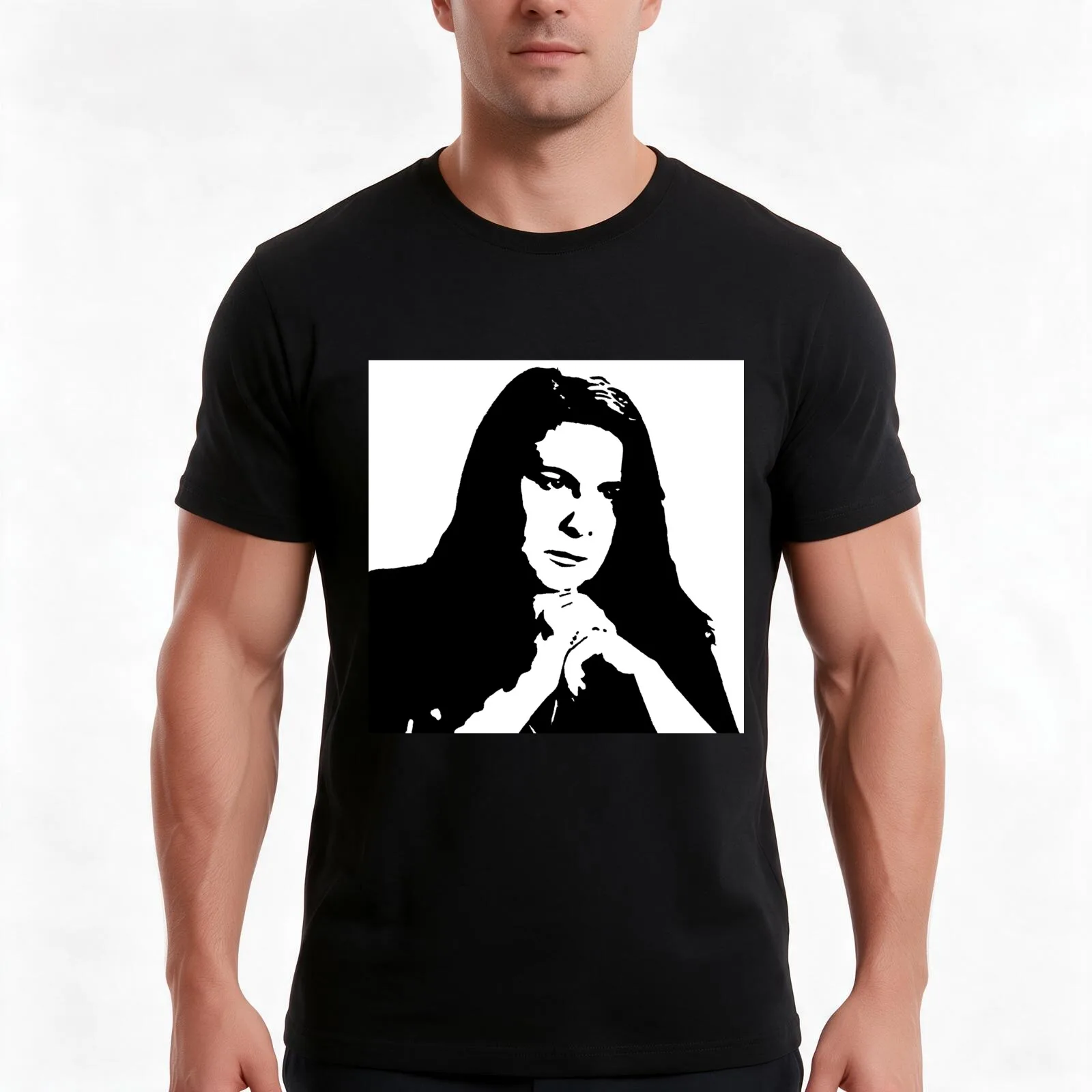 Joan ferguson T-Shirt Summer Casual Cotton Tee Oversized Streetwear Tops Vintage Graphic Print Loose Fit Short Sleeve
