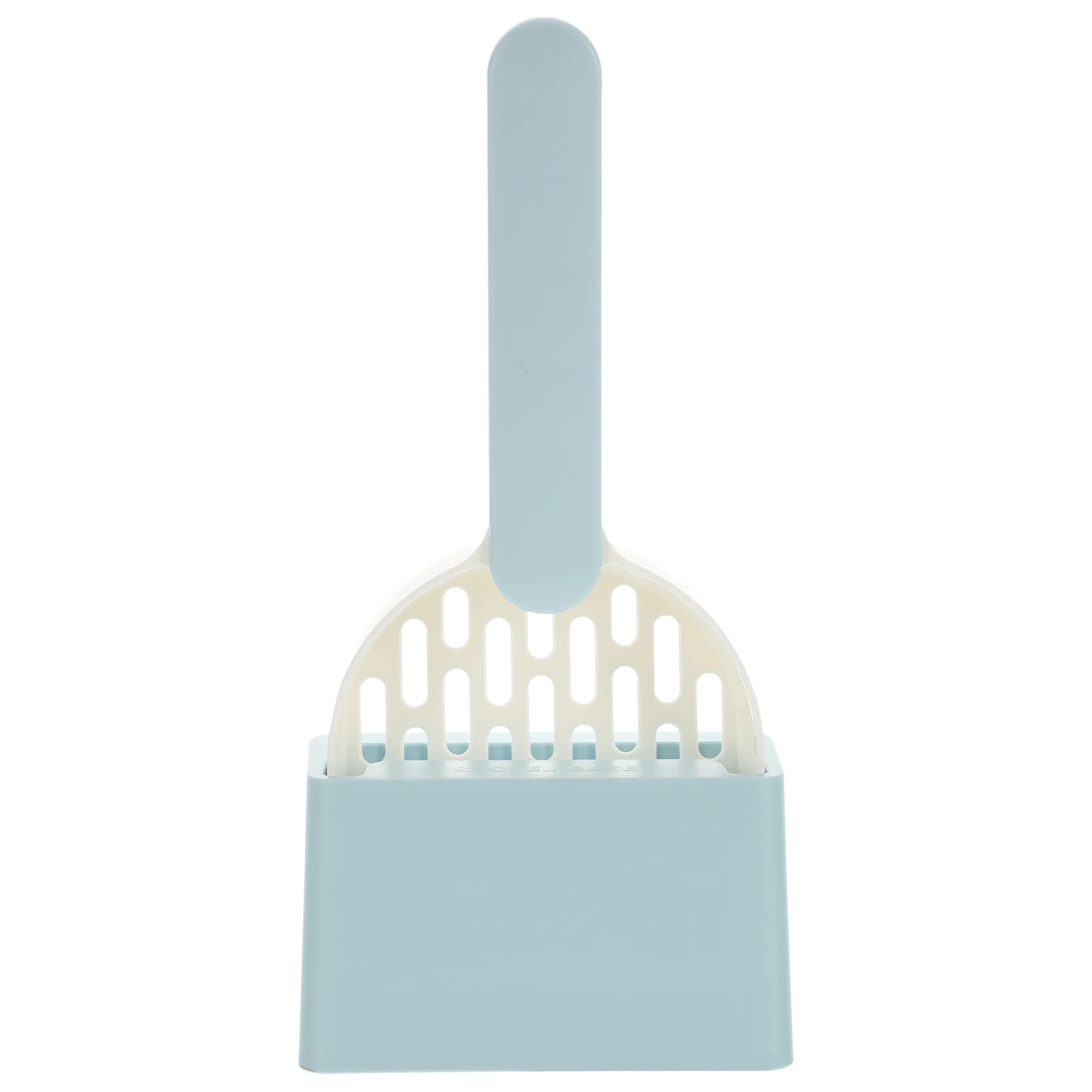 

1 set Cat Scoop Heavy Duty Abs Wide Mouth Design Fast Pet Waste Removal Tool With Holder For All Litter Types Cat Litter Box Pet