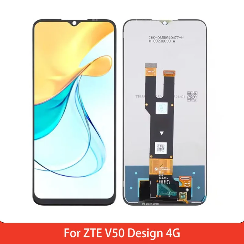 LCD Screen for ZTE V50 Design 4G Display Touch Screen Dgitizer Assembly With frame Replacement Parts