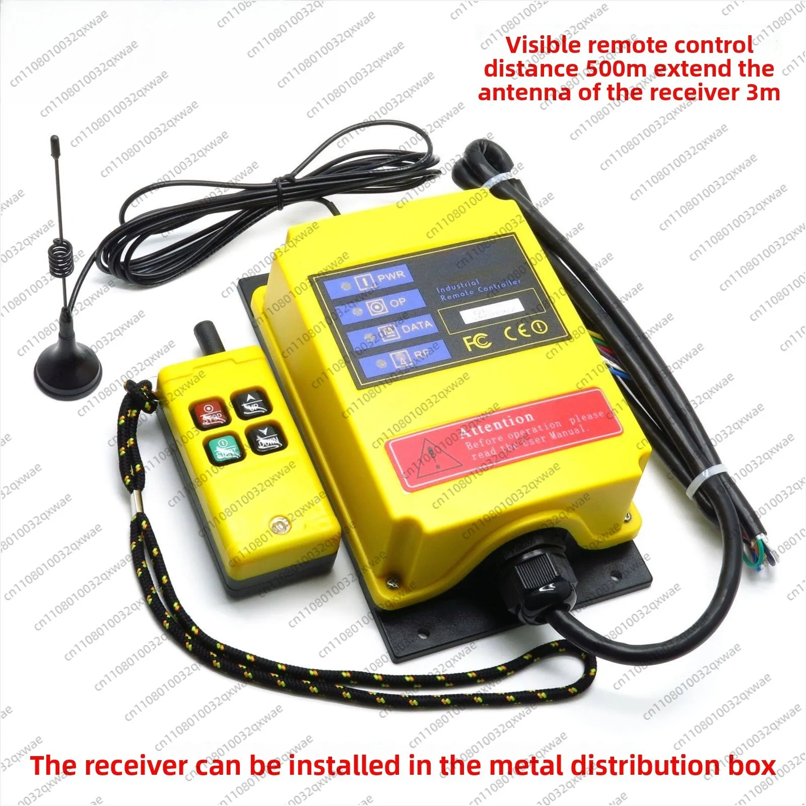 F21-2S-Y Industrial Wireless Remote Control Elevator Remote Control Switch 500M Long-distance Elevator Customization