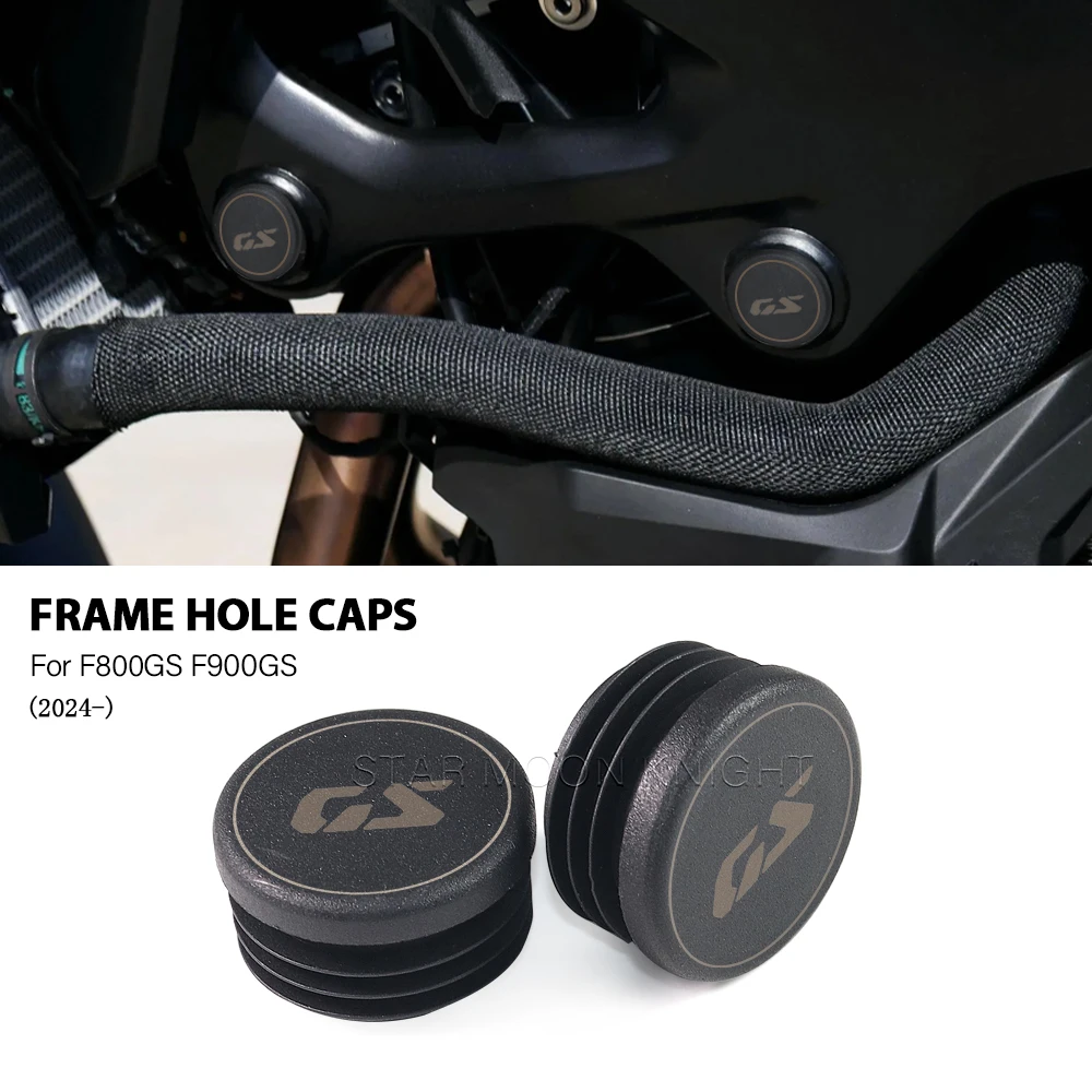 

Motorcycle Accessories For BMW F 800 GS F800GS F900GS F 900 GS 2024 Frame Hole Cover Plug Decorative End Caps Plastic Cover