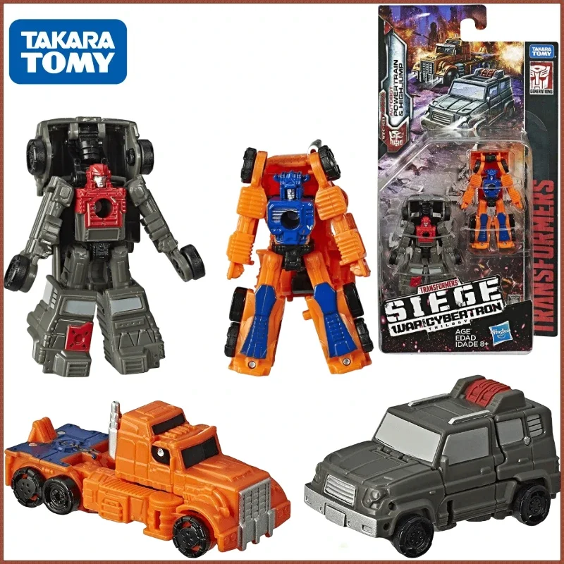 Oryginalny Takara Tomy Transformers seria G WFC-S33 drużyna przełajowa figurki kolekcjonerskie ruchome klocki popularne prezenty