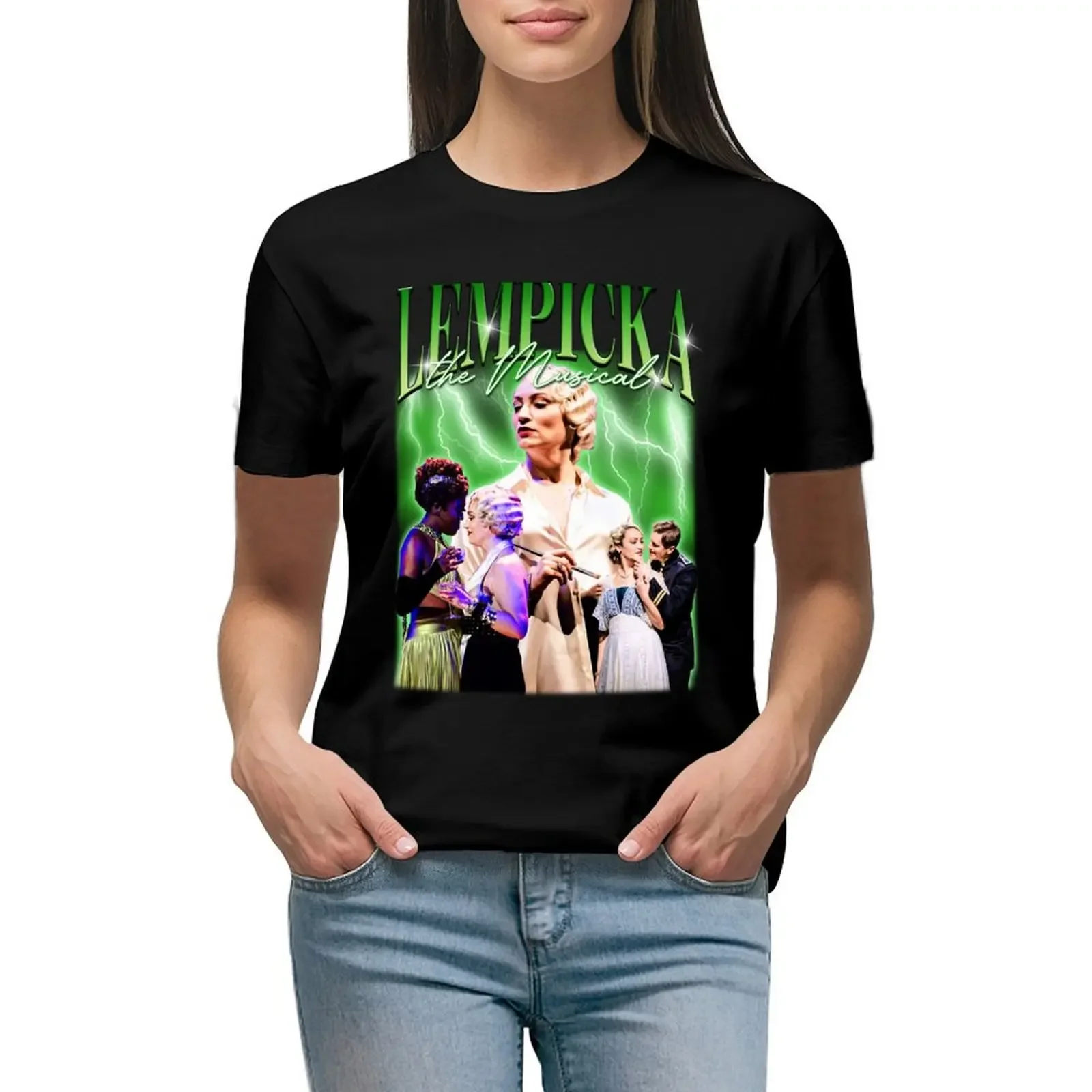 

Lempicka Shirt T-Shirt customs design your own plain sports fans blacks Woman fashion