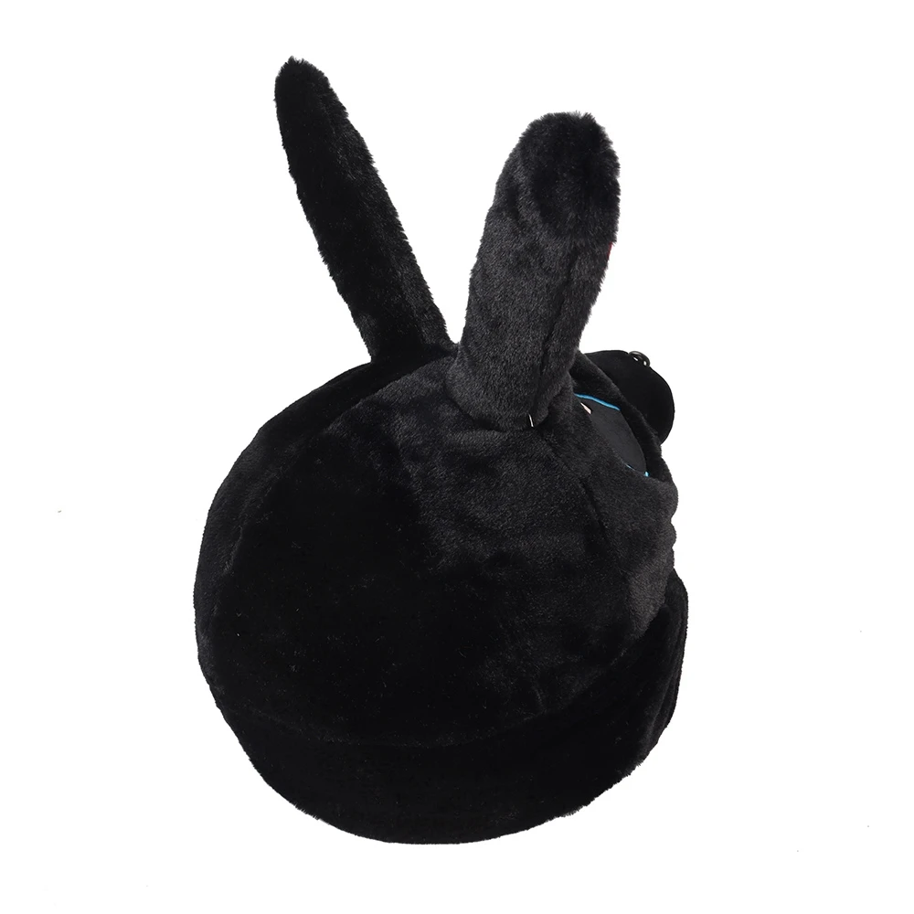 Helmet Protection Headgear Cover Cartoon Fluffy Plush Set For Motorcycle Full-Face Protective Case Motorbike Safety Trendy 4