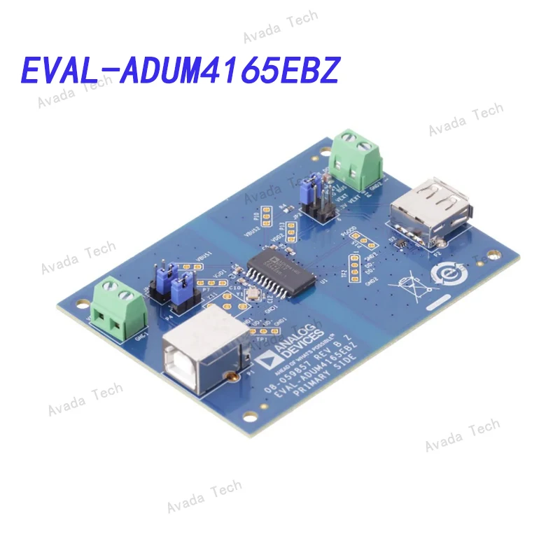 

EVAL-ADUM4165EBZ Interface development tool 5.7kV rms Digital Isolator for Isolated USB 2.0 High Speed (Upstream Clock Input)