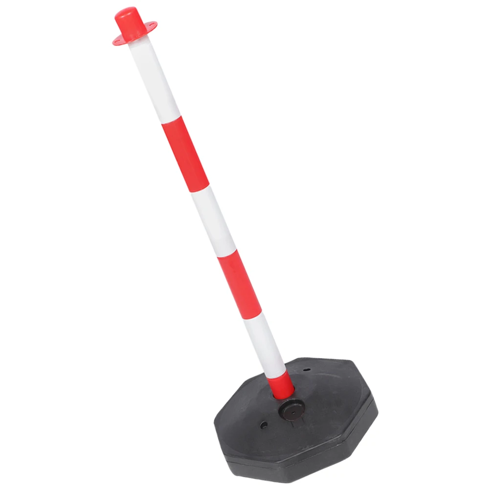 

1pcs Warning Post Traffic PE Elastic Column Red White Anti Collision Delineator Safety Barrier Portable Garage Parking Aid UV
