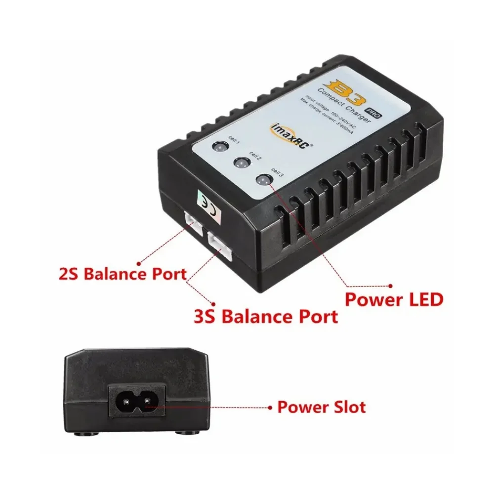 Imax B3 Pro 7.4v 11.1v Li-polymer Lipo Battery Charger 2s 3s Cells for RC LiPo AEG Airsoft Battery