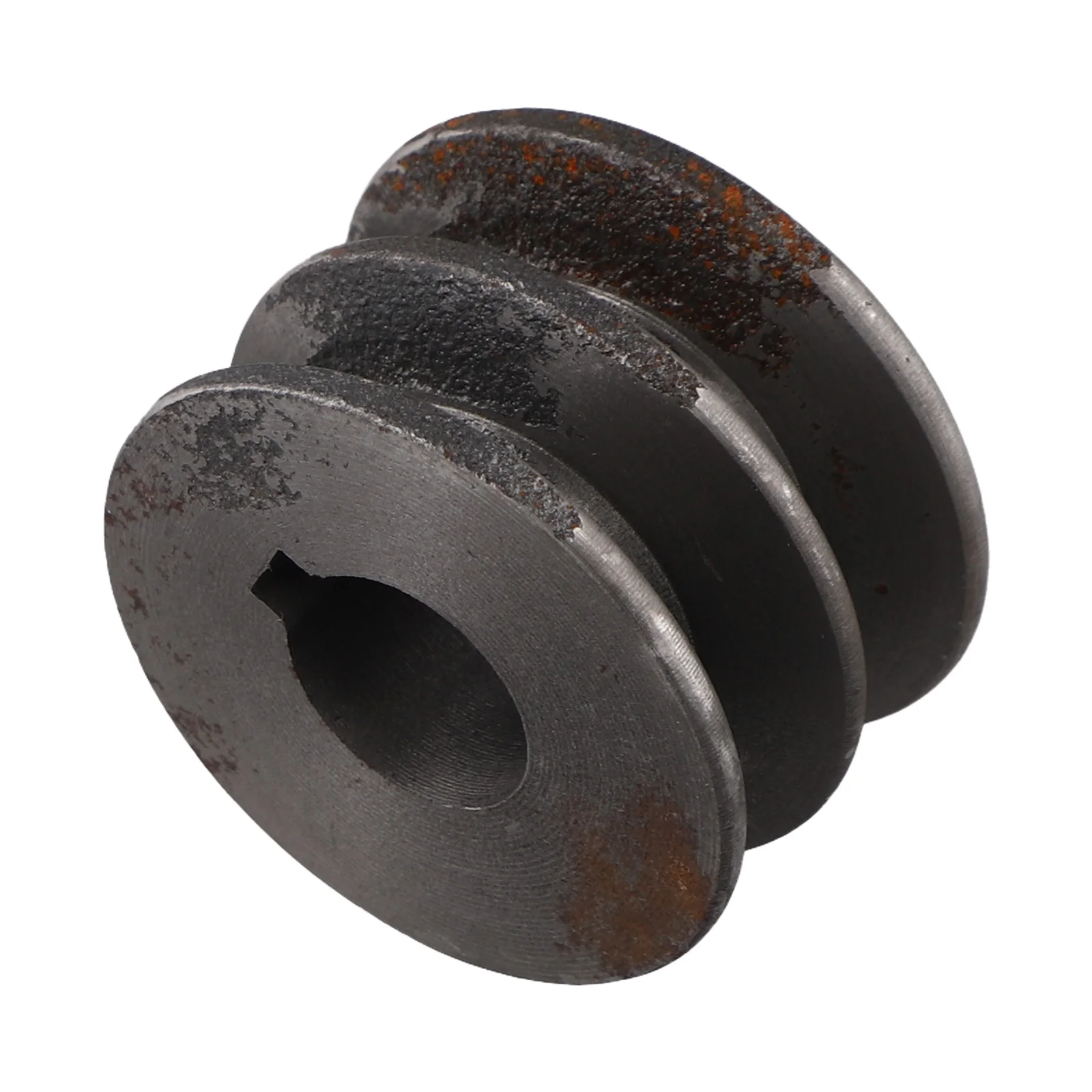 

A Type Double Slot V Belt Pulley Constructed from Sturdy Cast Iron Suitable as an Essential Component in Power Equipment