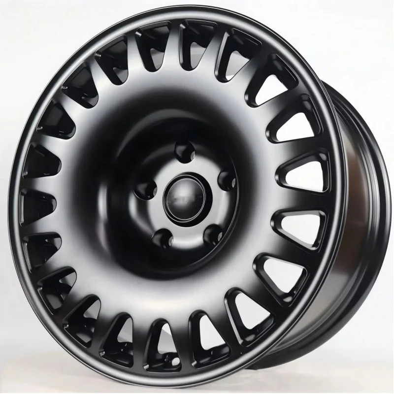High Quality Black Spin Formed Aluminum Alloy Wheel Hub 8.5J Width PCD120 PCD130 High Load Off Road Pickup Truck Modification Ri