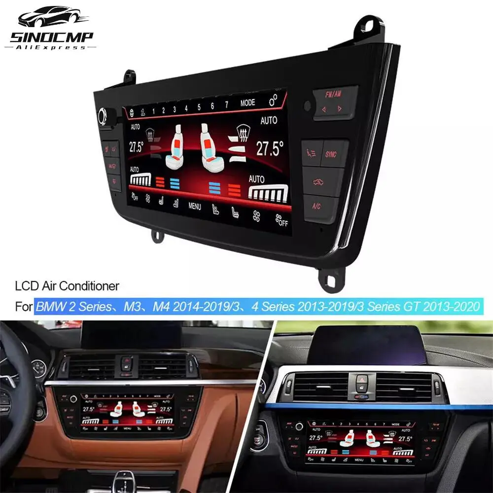 

8.8 Inch IPS LCD Touch Screen Car A/C Heater Climate Control Panel For 13-19 BMW 2 M3 M4 3 4 Series A/C Control Panel Screen