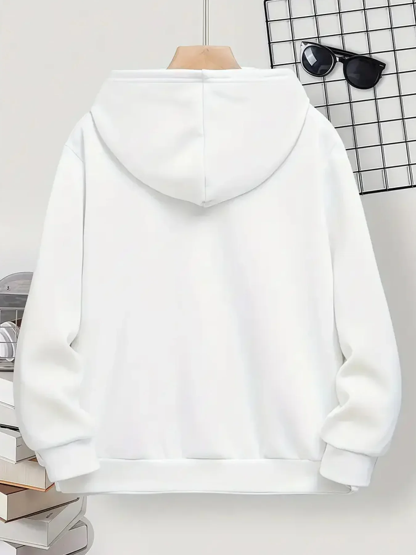 Kids Game On Graphic Hoodie Printed White Gamer Sweatshirt Boys Girls Headphone Casual Loose Hooded Pullover Tops