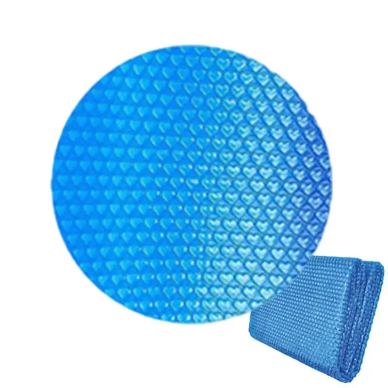 

Swimming Pool Cover Protector Round Solar Heated Waterproof Tub Dust Bubble Film PE bubble film Swimming Pool Accessories