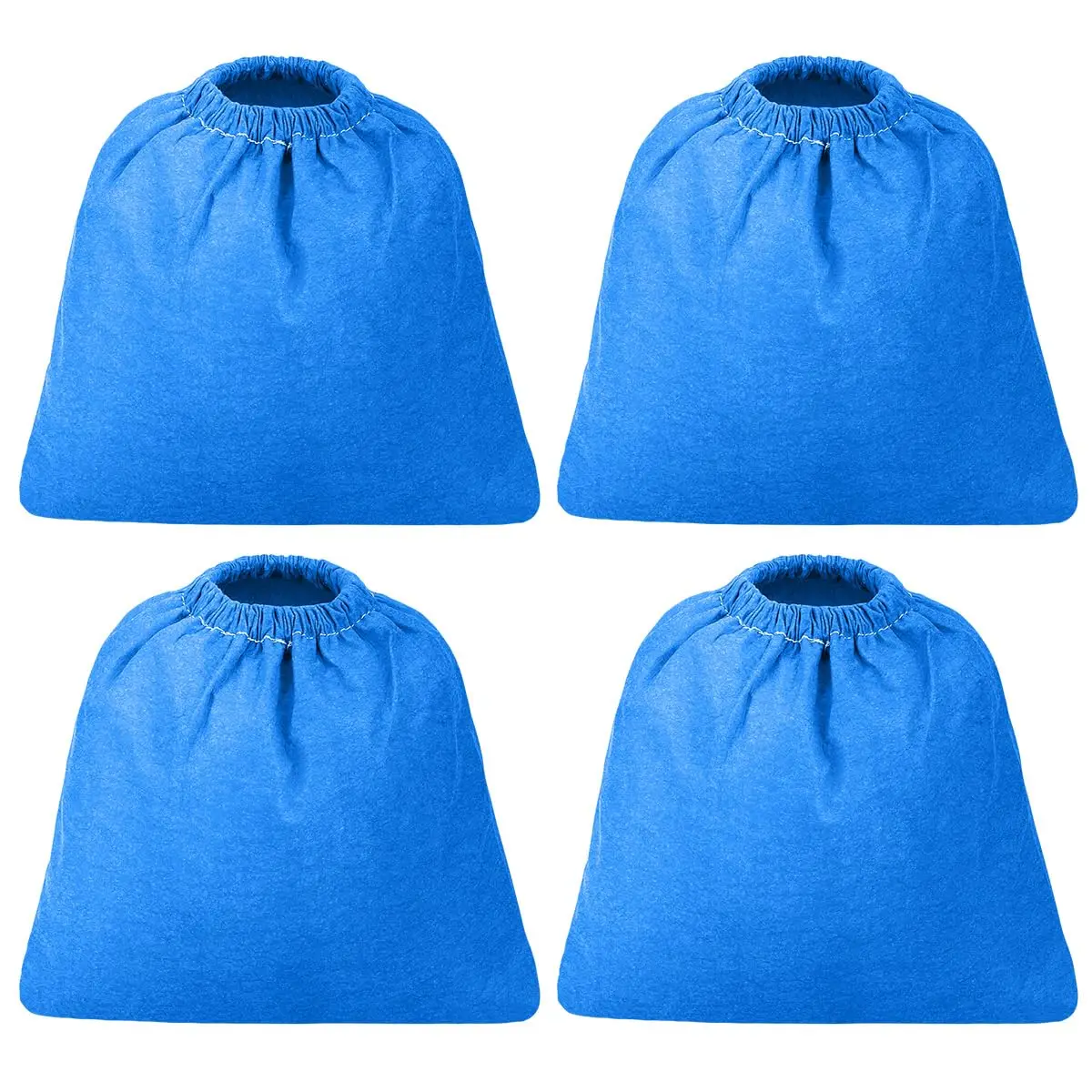 Elementos de bolsa de filtro textil para aspiradoras Karcher MV1 WD1 WD2 WD3 y NT Series, bolsa de filtro de repuesto, 4 Uds.