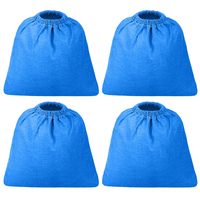 4pcs Textile Filter Bag Elements for Karcher MV1 WD1 WD2 WD3 and NT Series Vacuum Cleaners Replacement Vacuum Cleaner Filter Bag