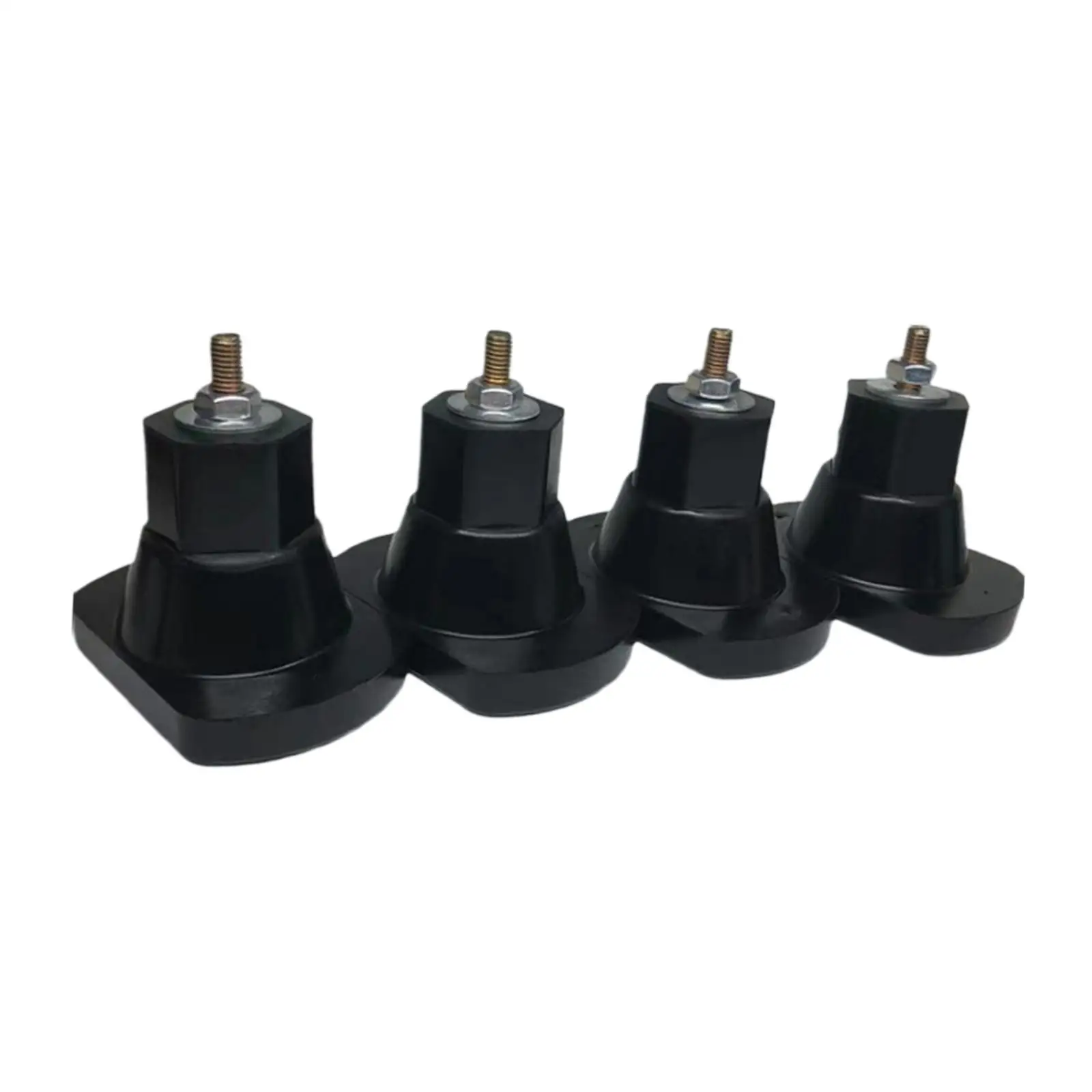 4 Pieces Air Conditioner Rubber Shock Pads Simple Installation for Mini Split Air Conditioner Condensers Shock Proof Spare Parts