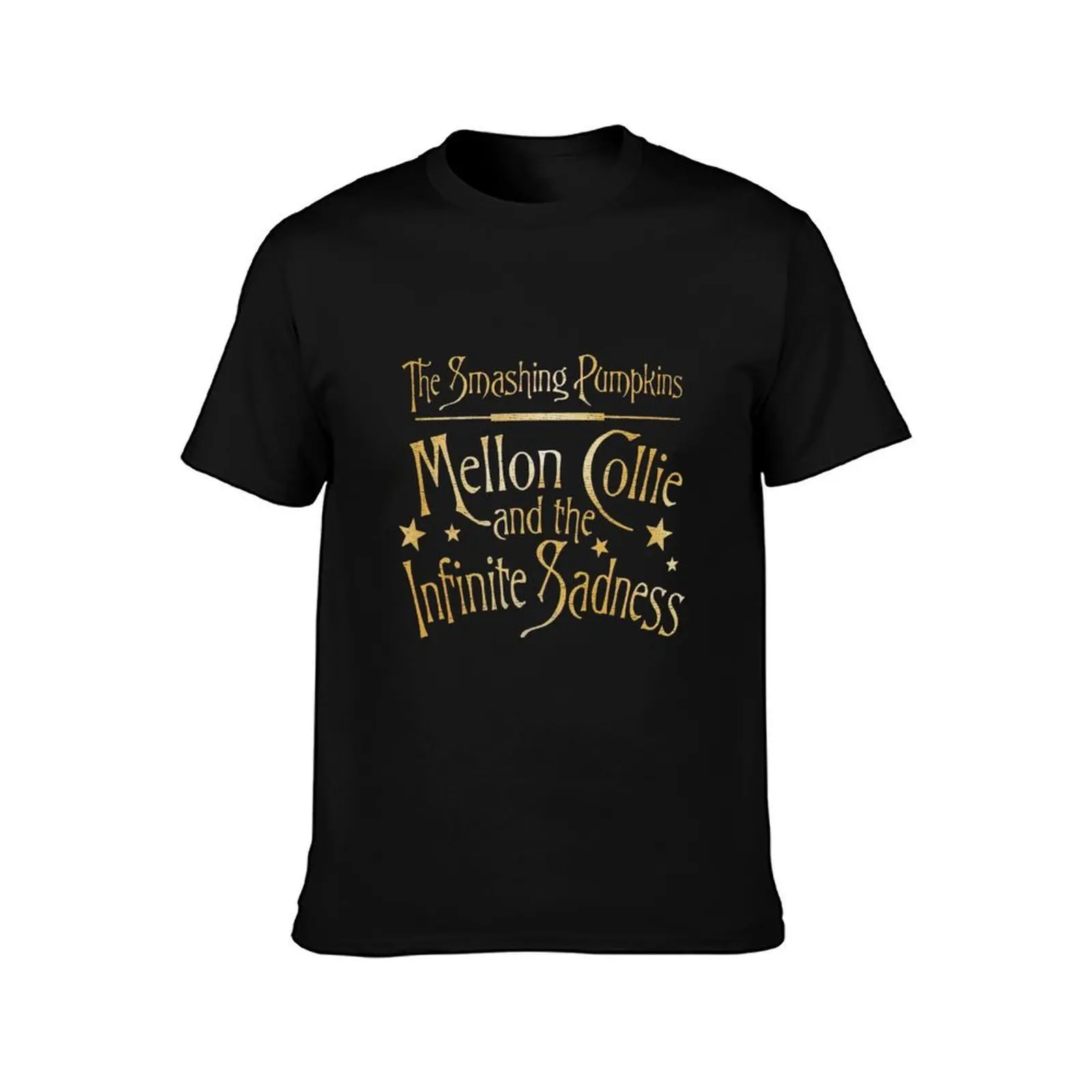 Mellon Collie Believe In Me T-Shirt, Summer Casual Cotton Tee, Oversized Streetwear Tops, Vintage Graphic Print, 100% Cotton