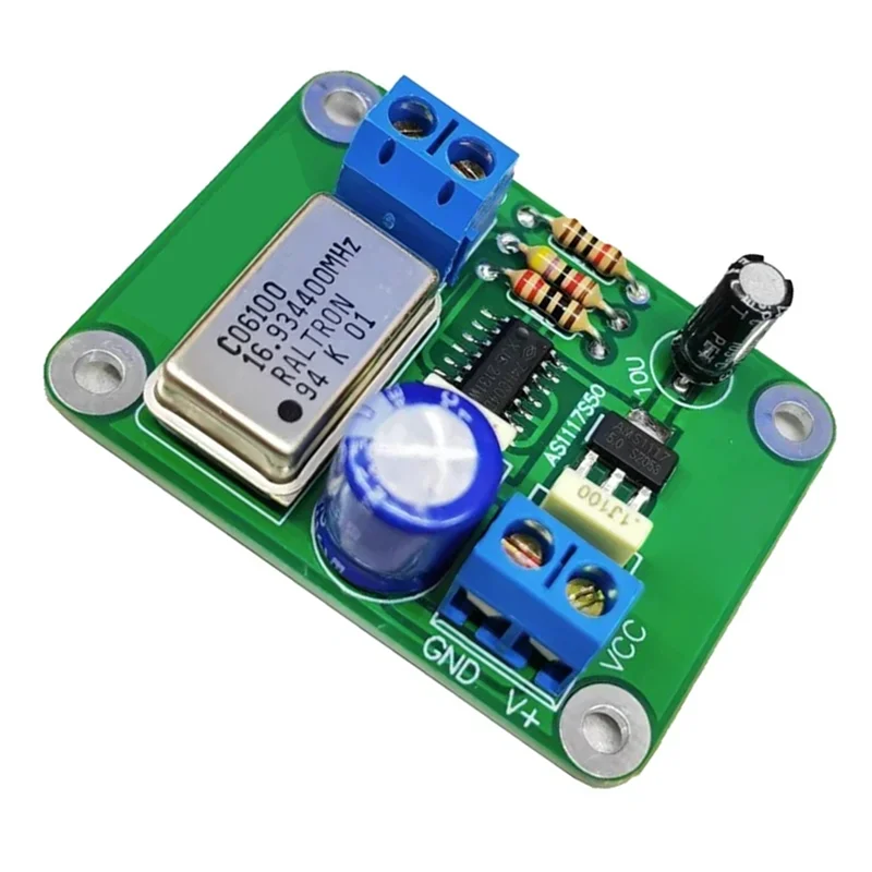 

【Flash Sale】HIFI Active Clock 16.9344M Active Crystal Oscillator Diy Kit Board For DAC USB Decoder
