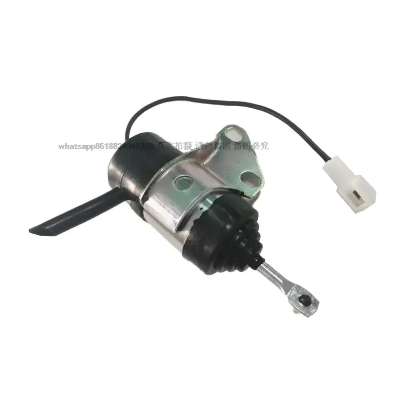 16851-60014 Excavator Construction Machinery Parts Flameout Solenoid Valve 12V 24V