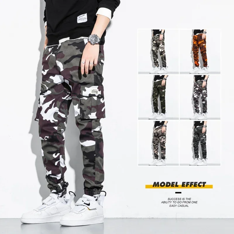 Nice Brand Men Fashion Streetwear Casual Camouflage Jogger Pants Tactical Military Trousers Men Cargo Pants Large size 7XL