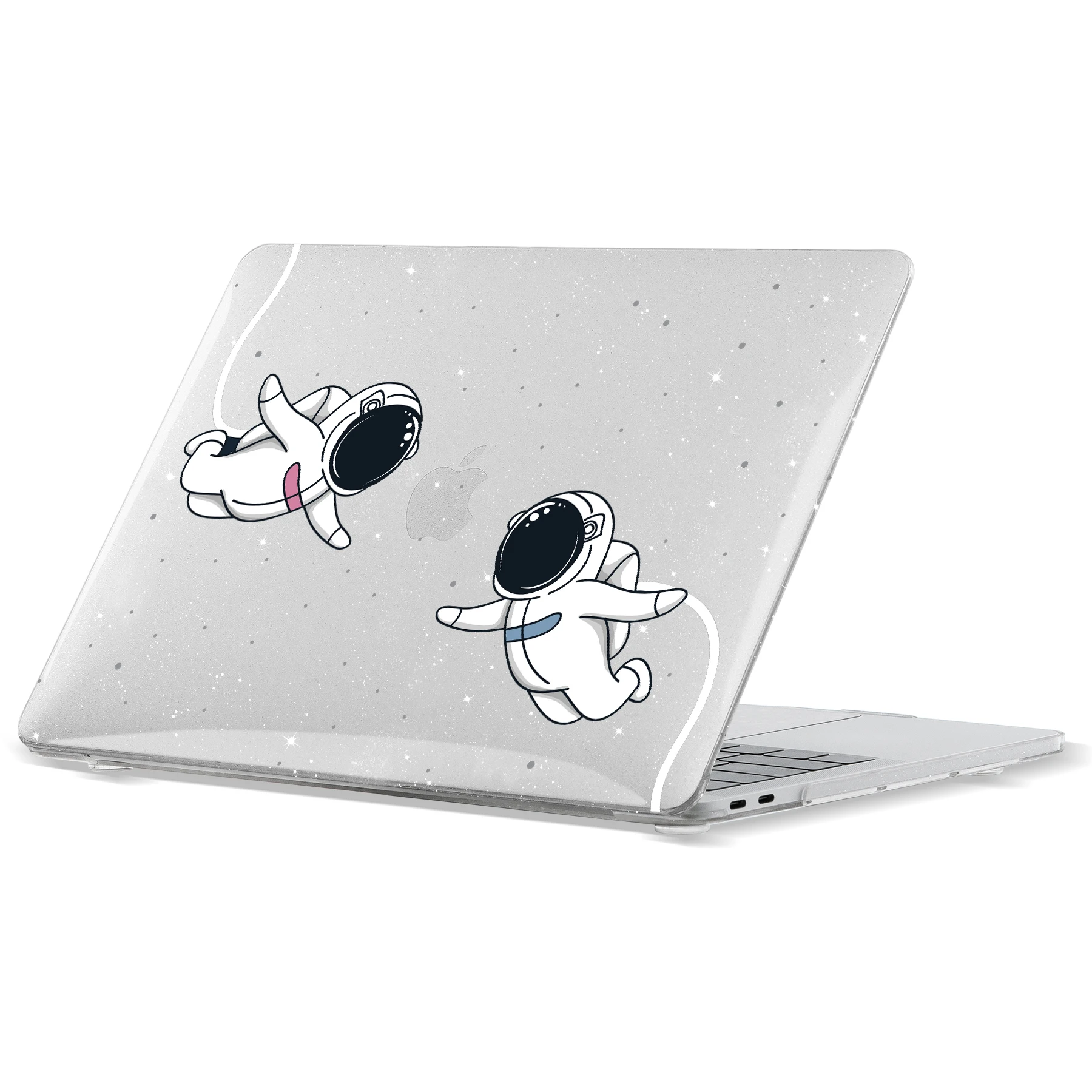 

Чехол для ноутбука Air 13,6 M3 M4 Pro 14 2024 Pro 16, чехол Space Astronaut Cartoon для Air 13 M1 Pro 13, чехол с рассеиванием тепла