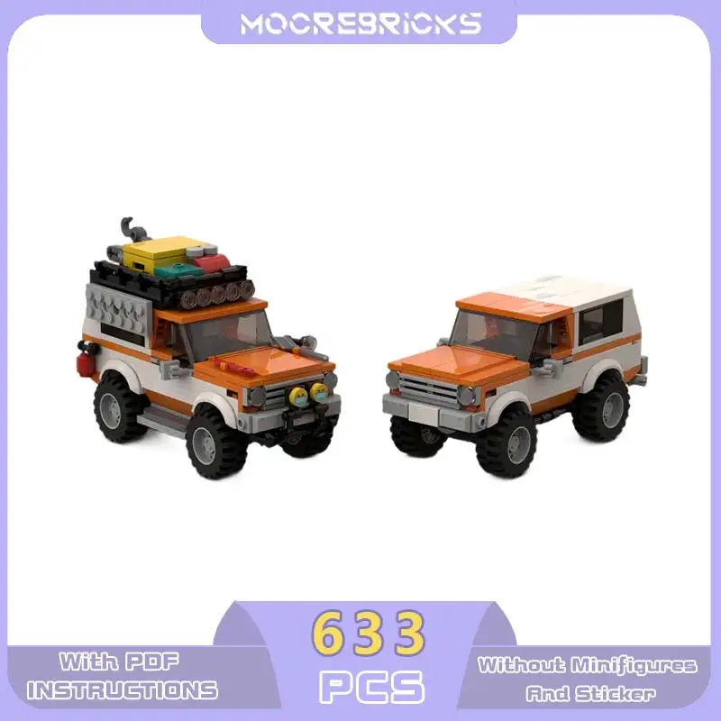 

City Transport Series MOC Expeditions Trailblazer Vehicle Building Blocks Off-road Cars Model Technology Bricks Collector Sets