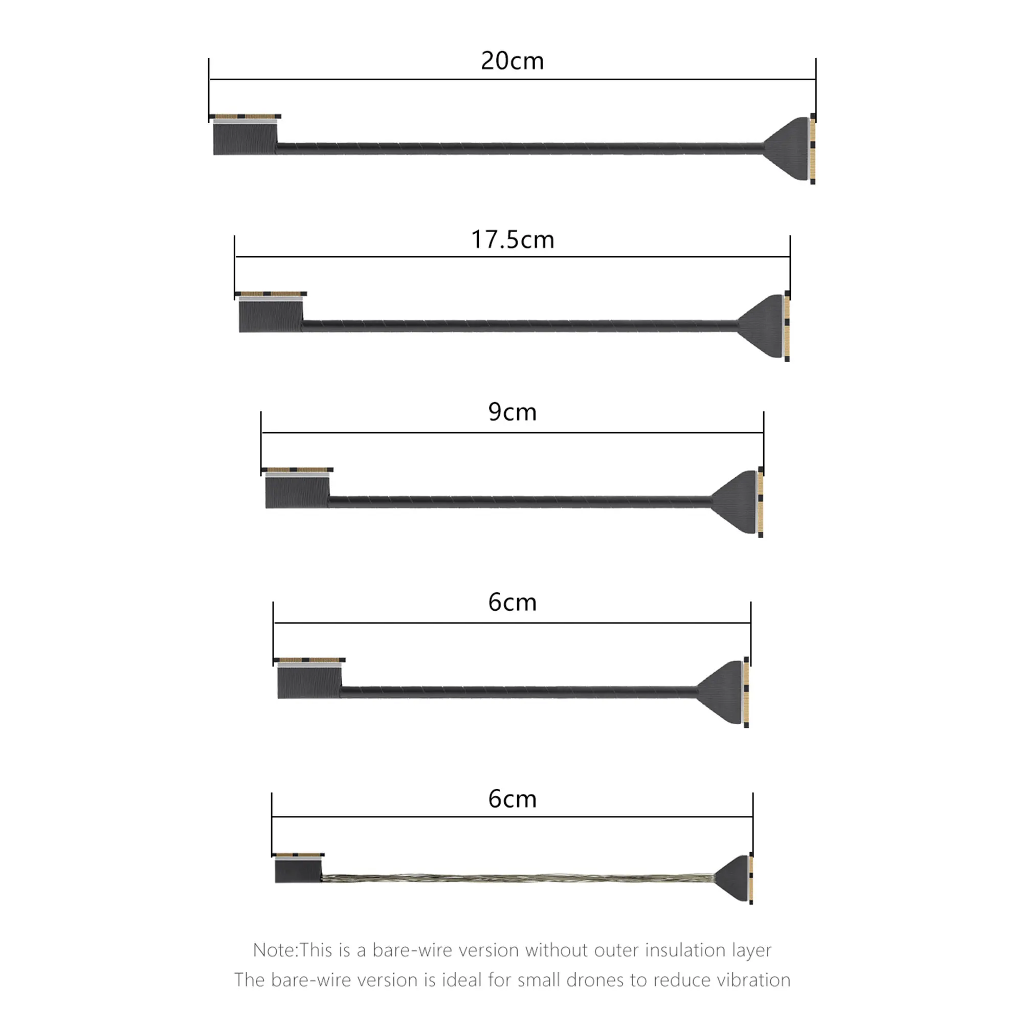 

GEPRC O4 Coaxial Cable FPV Digital System 6/20cm O4 Air Unit RC FPV Freestyle Racing Drone DIY Part