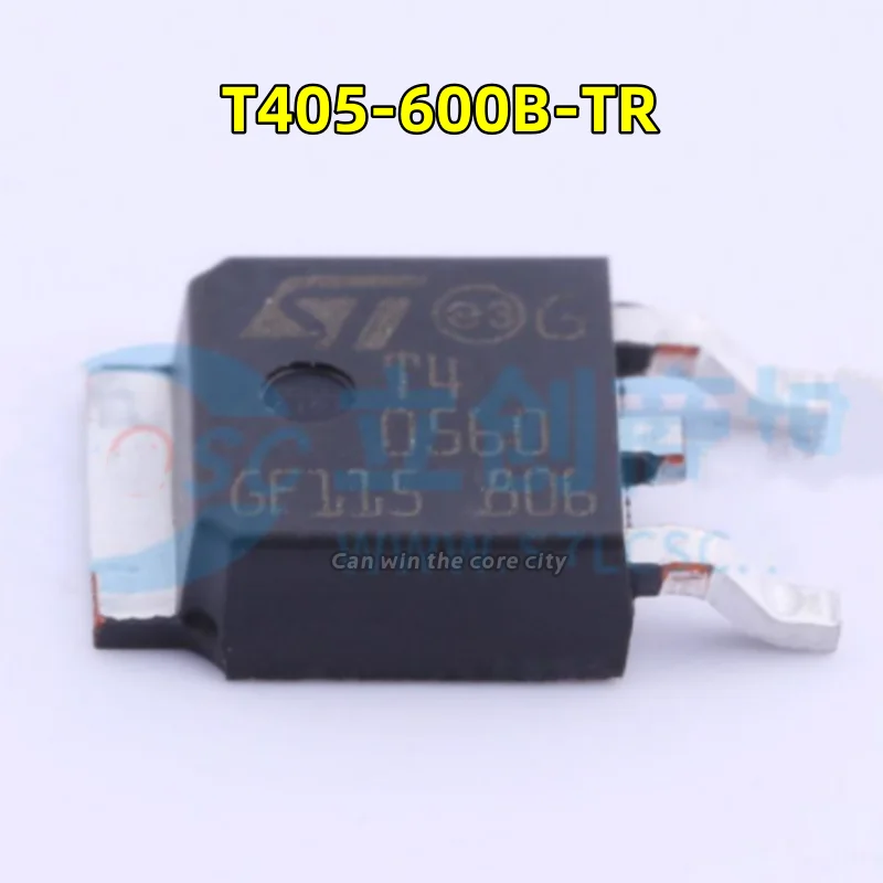 

1-100 PCS/LOT Brand new original T405-600B-TR T40560 TO-252 4A / 600V Thyristor (CR) / module