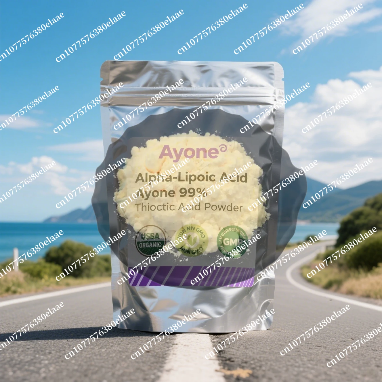 

Alpha Lipoic Acid CAS 1077-28-7 Ароматы для мыла Специализированные на заводе многослойные пакеты по индивидуальному заказу, быстрая глобальная доставка