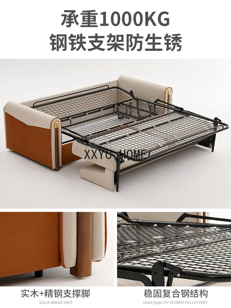 Sofa Bed Foldable Dual-Purpose Multifunctional Sitting and Lying