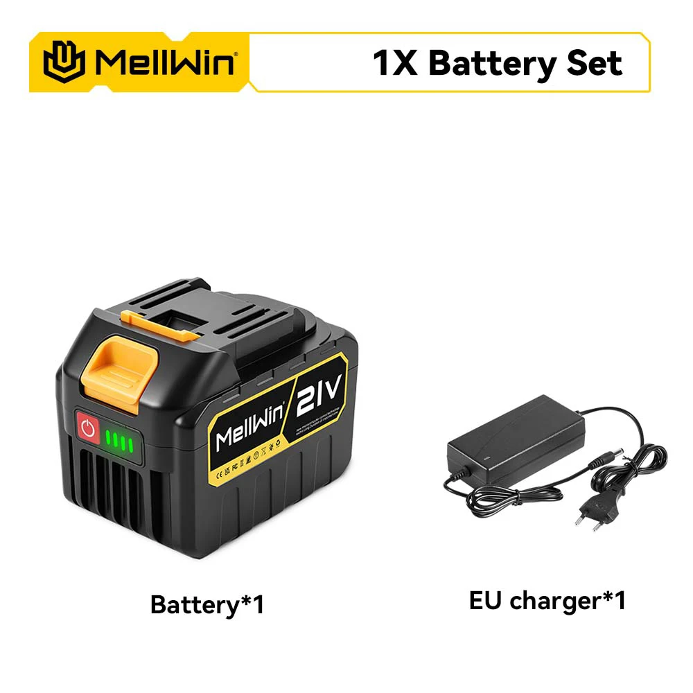 MELLWIN 21V 1500mAh Wiederaufladbarer Lithium-Akku-Pack 5/10/15 Zellen für Makita 18V Akku-Pin Elektrowerkzeuge – Detail 21