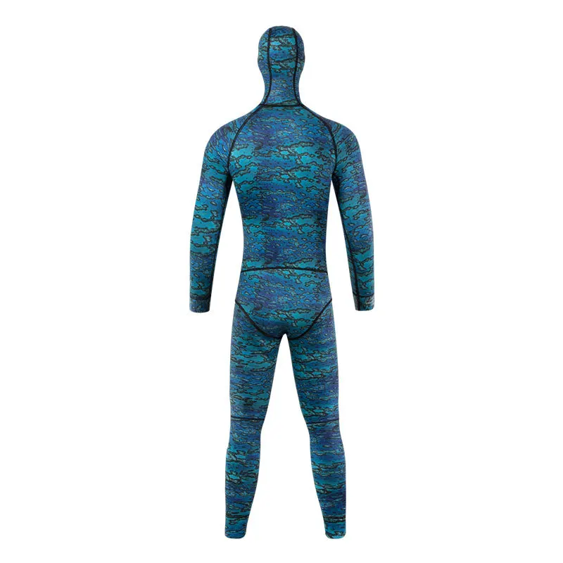 

3MM Camo Neoprene Long Sleeve Spearfishing UnderWater Hunting Diving Suit Scuba 2Pcs Keep Warm Snorkeling Kayaking Swim WetSuit