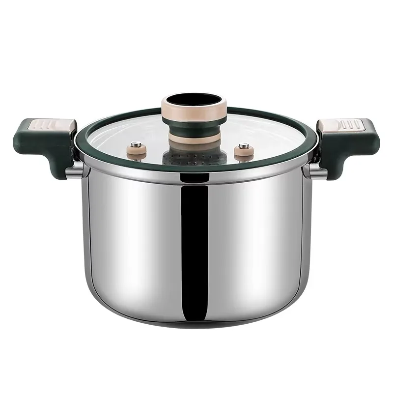 New 304 three-layer steel pressure cooker multi-function pot with steamer universal for cooking boilers and stoves
