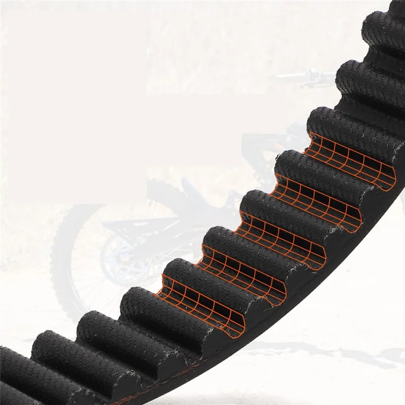 

Приводной ремень для электрического велосипеда для большинства мотоциклов, черный приводной ремень для электрического велосипеда, сменные аксессуары для мотоциклов