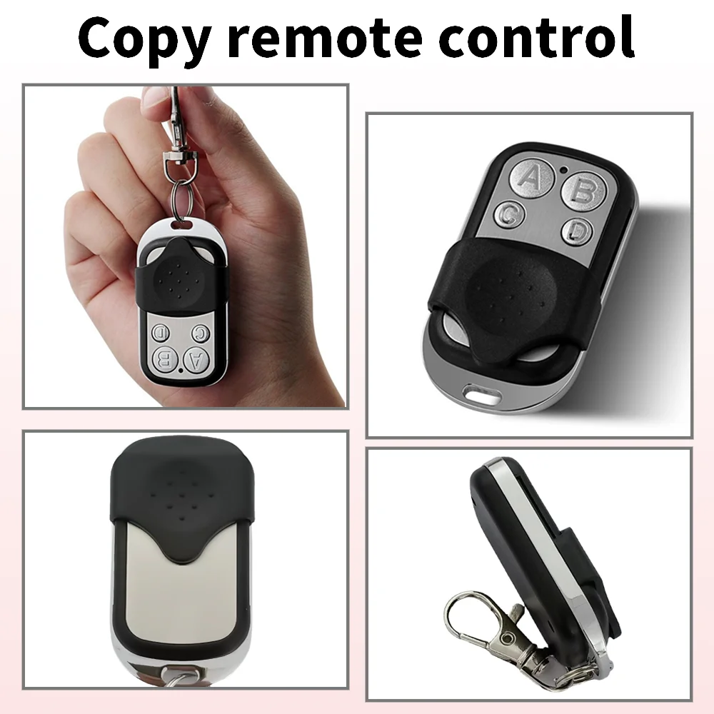 Abridor de Puerta de Garage Con Control Fernbedienung, 433 MHz, Duplikator de Control Fernbedienung, Klon, Musije, Mata Rodante, Llave D