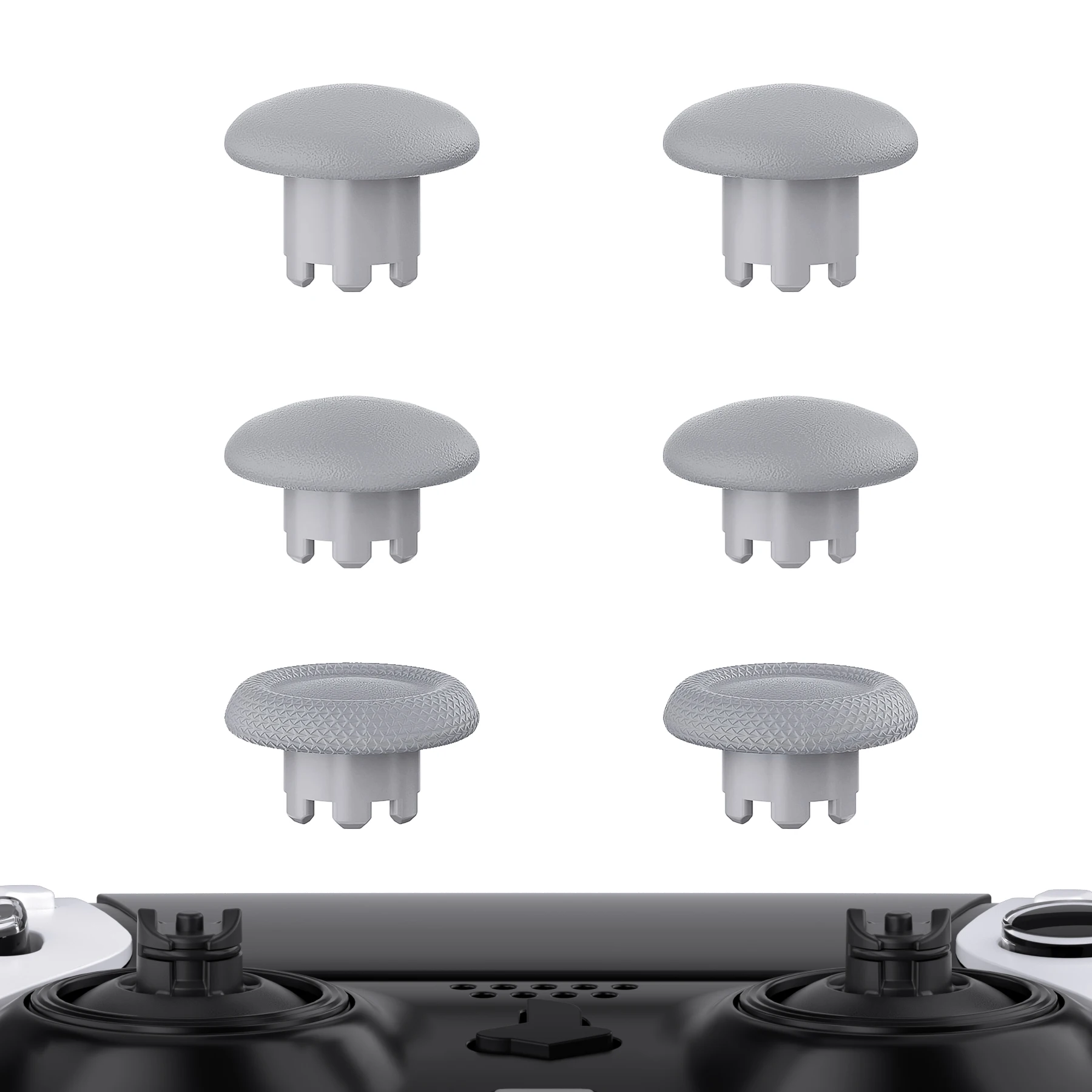 

eXtremeRate Replacement Thumbsticks for ps5 Edge Controller, Analog Stick Joystick Buttons - New Hope Gray