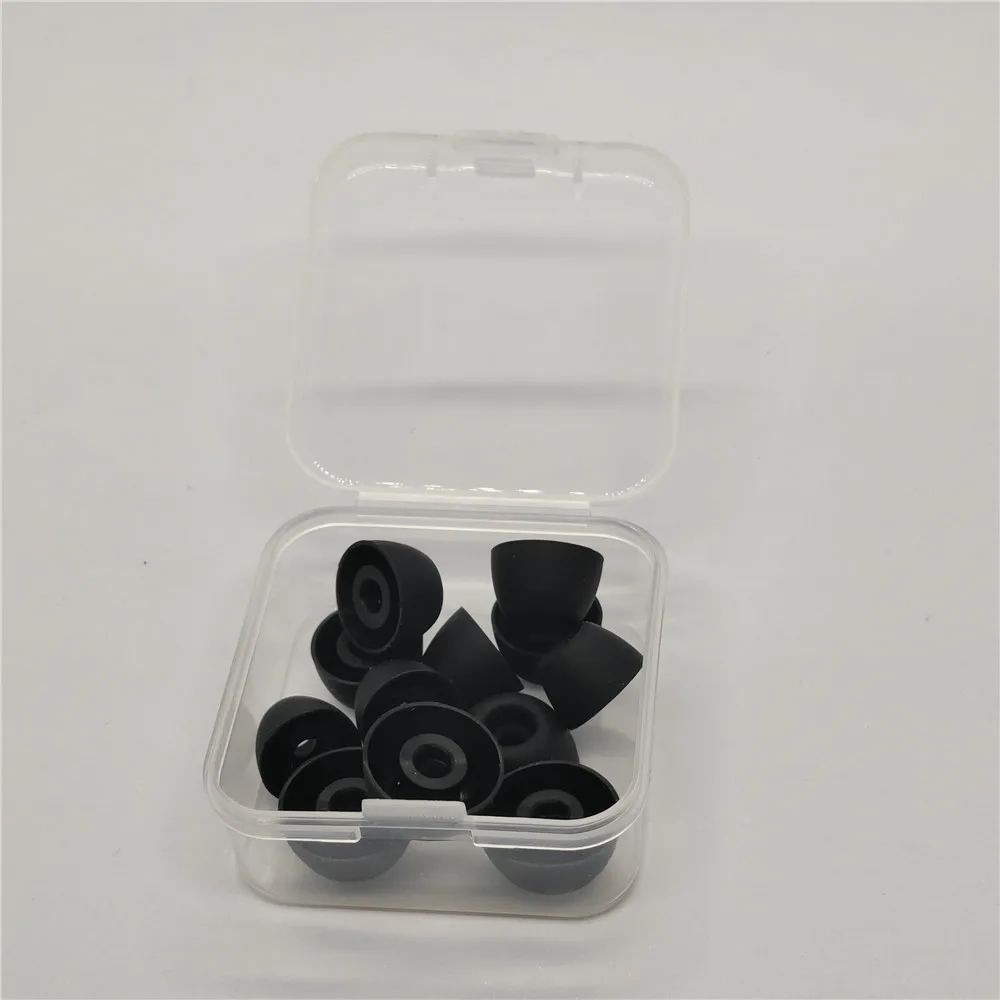Silicone Ear Tips para Samsung Galaxy buds 2 Pro, fone de ouvido Eartips, Preto Acessório, R150, 2 Pro, 12 Pares