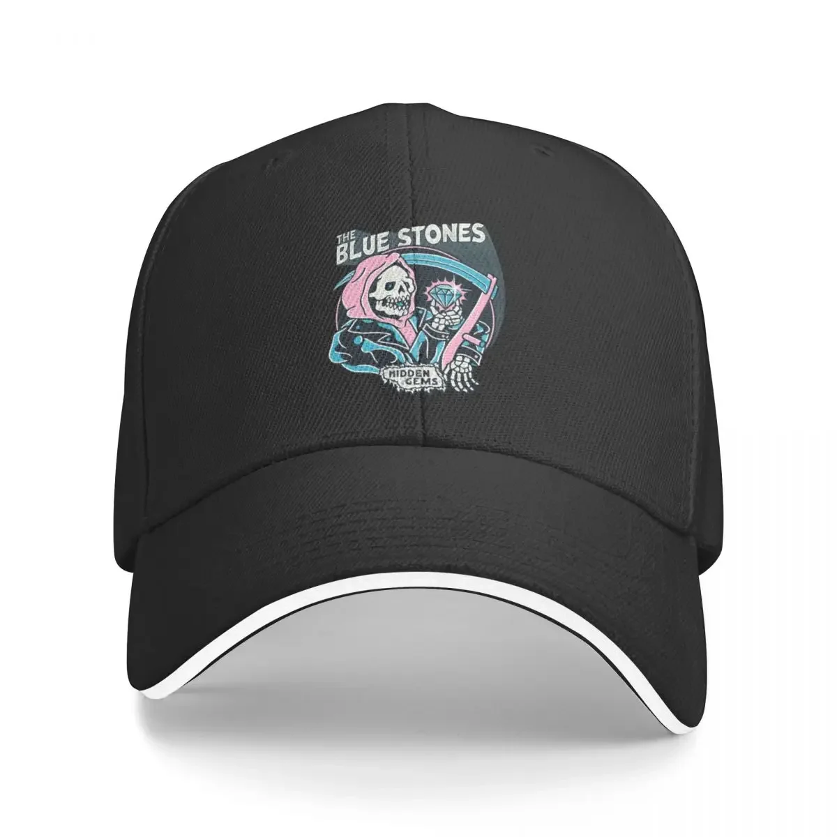 

The blue stones - Hidden Gems - logo Essential Baseball Cap Fishing cap Beach Luxury Cap Golf Women's Hats For The Sun Men's