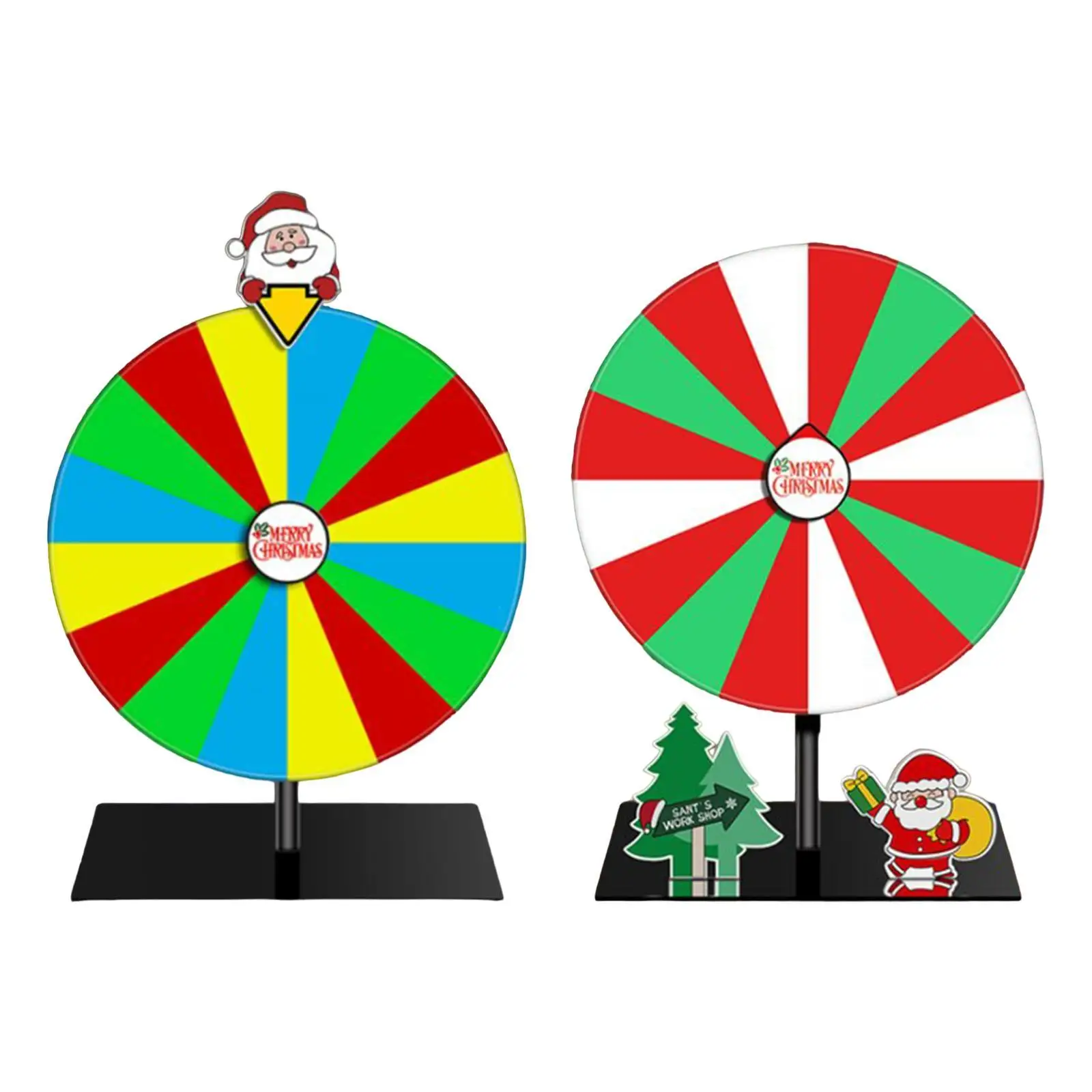 Rotating Wheel Drinking Game with Stand Reusable Interactive Game Roulette Wheel Tabletop Rotating Wheel for Stores Pub