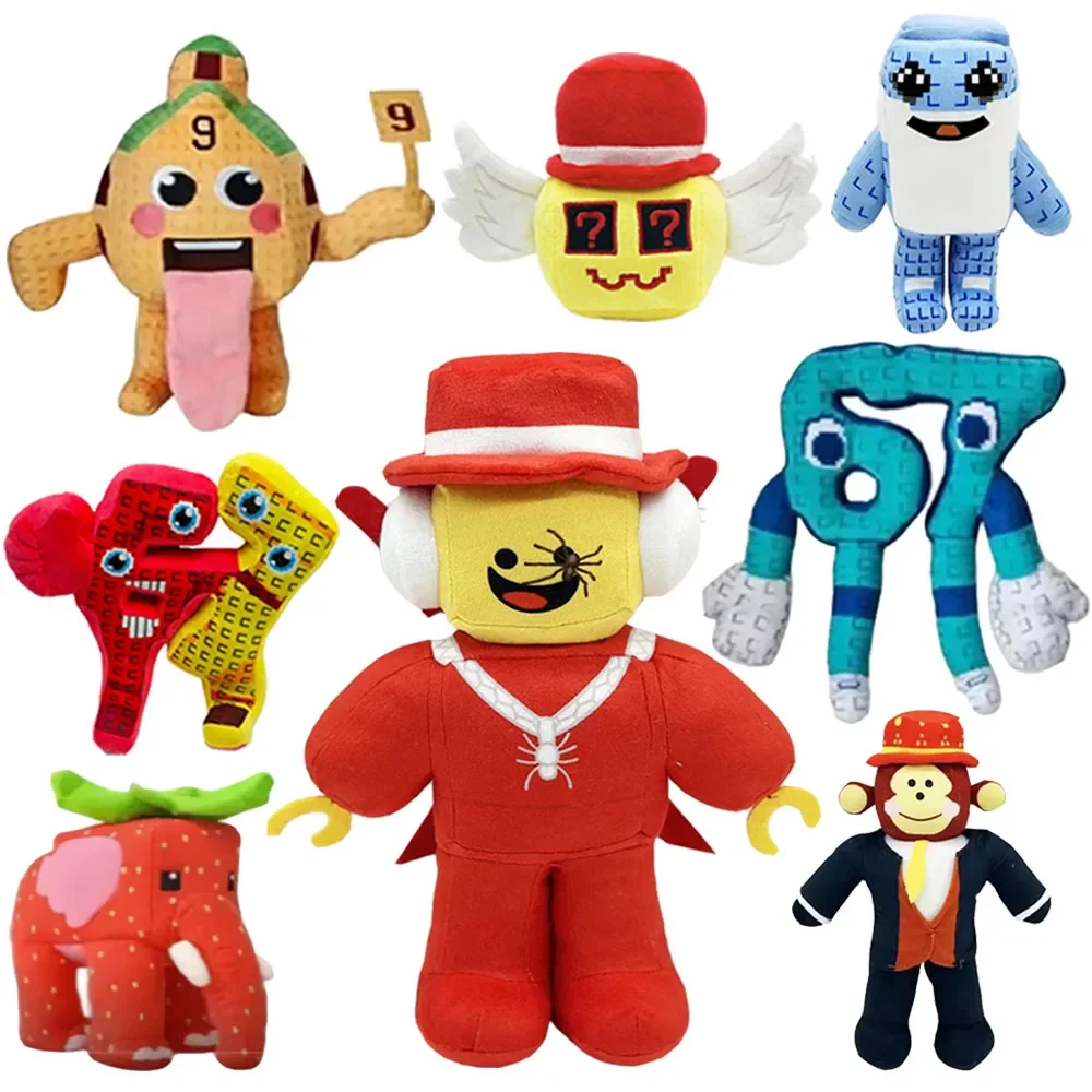 2026 Navidad nuevo Robar A Brainrot Sammy Jandel 20cm + muñeco de Peluche periféricos de animé juguete lindo suave Chuy Peluche para regalo de chico