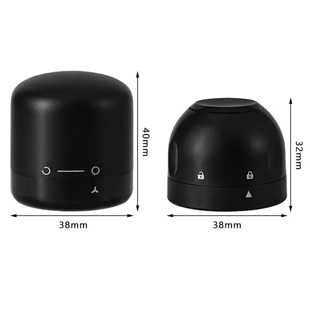 2pcs Silicone Core For Wine Stopper for Red White and Sparkling For Wine - Spin Lock Air Tight Preservation Cap